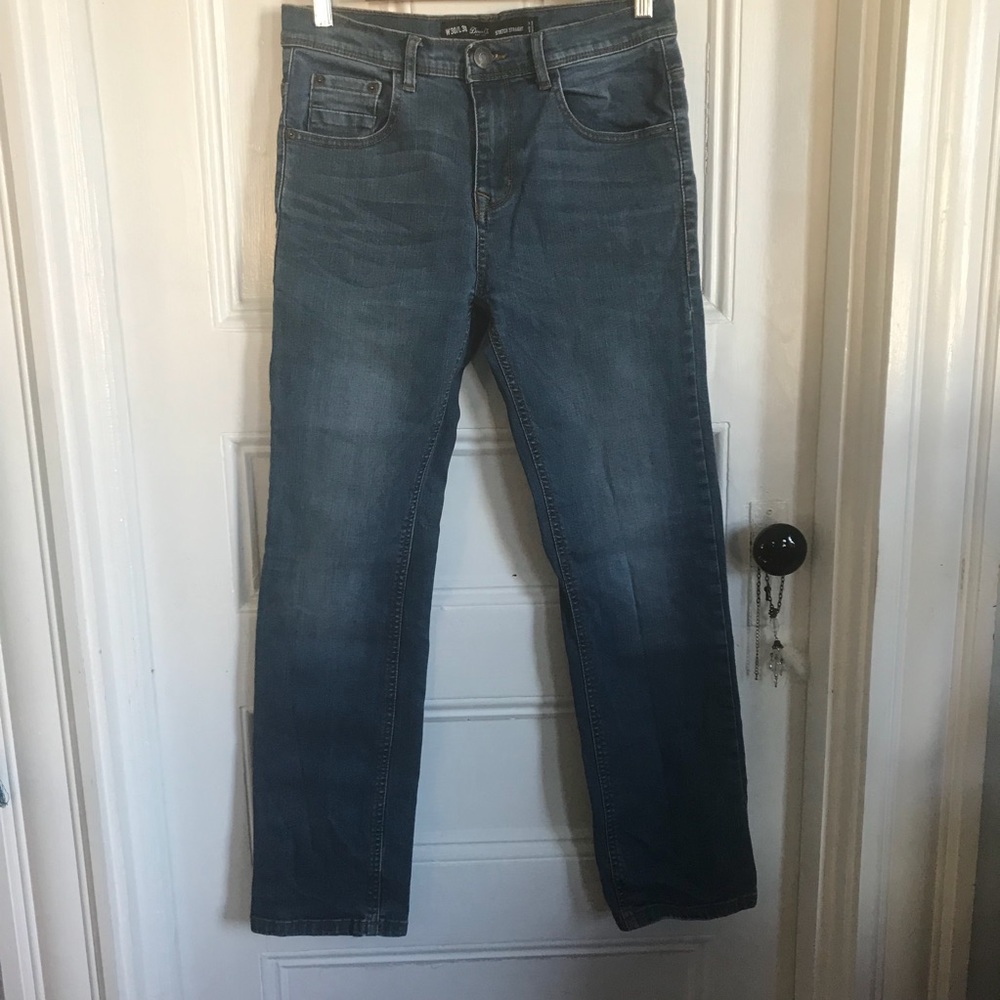 Straight leg jeans (young man/teen size)